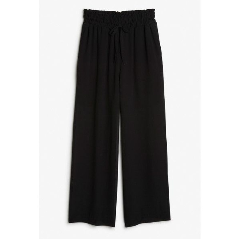 ASOS || MONKI SEMI-SHEER WIDE LEG PANTS